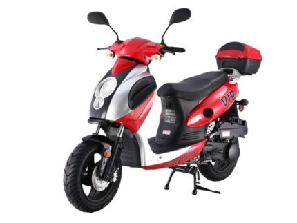 Taotao 150cc Pilot Moped Gas Scooter Electric Start, Kick Start Back Up CA Legal For Sale